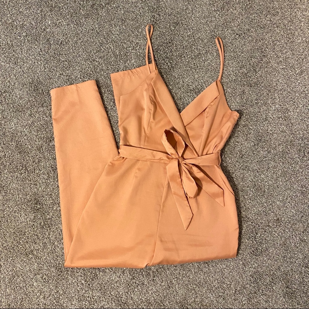 Windsor Peach Jumpsuit